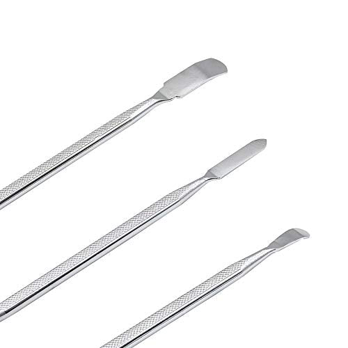 AKTOO 3Pcs Metal Spudger Dual Ends Opening Pry Tools Professional Pry Opening Spudger for Laptop Tablet iPhone ipad Cell Phone Other Mobile Devices - color: 3PCS