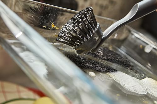 Joseph Joseph SinkTech Dish Brush with Replacement Head, Durable Bristles, Easy to Replace - style: Dish Brush