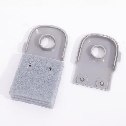 Groove Cleaning Brush Window Track Cleaner Window Sill Cleaner Sliding Door Track Crevice Clean Brushes,Gray - color: Gray
