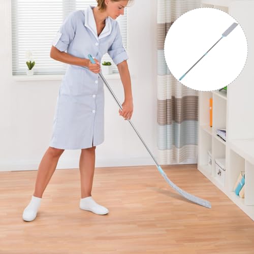 Home Cleaning Tool with Handle Flexible Under Appliance Duster for Dust Removal Hard Reach Areas Microfiber Cloth for Cleaning