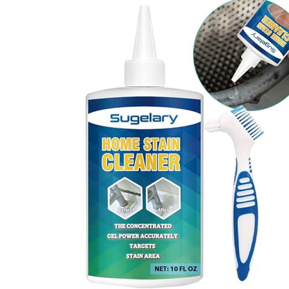 Sugelary Mold Stain Cleaner Gel, 10 fl oz Multi Home Stain Cleaning Gel for Washing Machine Seals, Fridge Gaskets, Tile Grout, Sink and Bathroom Use - size: 10 Fl Oz (Pack of 1)