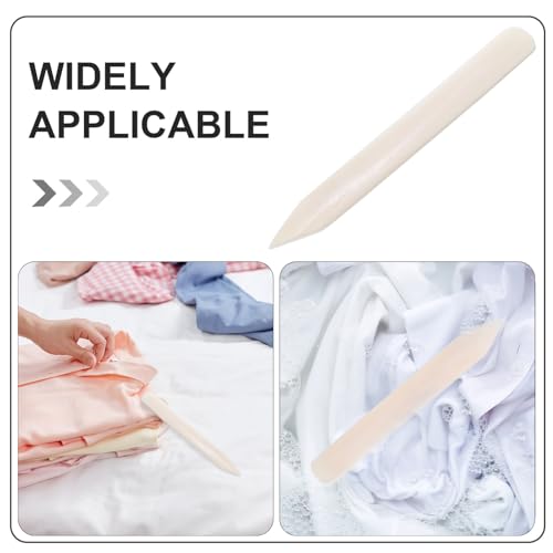 iplusmile Clothes Scraper Tool for Stain Removal Durable Real Bone Scraping Tool for Laundry and Envelope Opening Multipurpose Fabric Cleaner and Hair Lint Remover