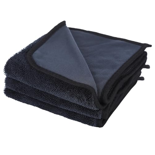 Shiny Wipes Shower Cleaning Cloth - 3 Pack 16 x 24 inch Ultra Absorbent Car Drying Towel, Shiny Wipes Drying Towel Microfiber Cleaning Cloth for Car, Bath & Househood - size: 16*24in