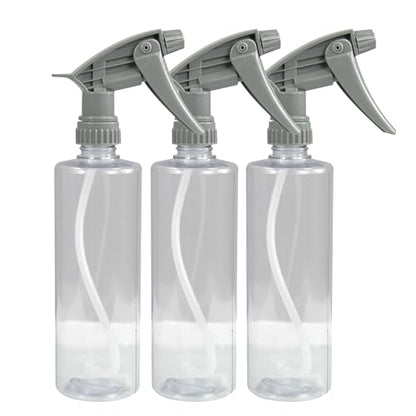 Chemical Guys Heavy Duty Bottle and Trigger Sprayer, Chemical-Resistant Viton Seal, Adjustable Mist to Stream Nozzle, High Output, Car Detailing Cleaners and Degreasers - 16 Oz, 3 Pack - size: 16ounce(3pack)
