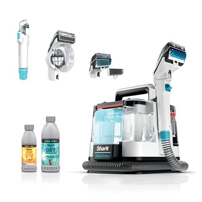 Shark StainStriker | Portable Carpet, Upholstery & Area Rug Cleaner | 3 Tools | Powerful Stain & Odor Remover | Deep Clean & OXY Solutions | White | PX201 - style: StainStriker + 3 Tools