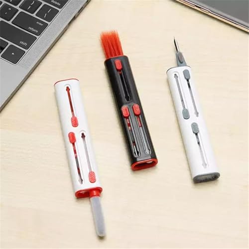 Multi-Function Cleaner Brush for Airpods Pro - Cleaner Pen Kits Soft Brush for Bluetooth Earphones Case Cleaning Tools for Keyboard Earbuds, Laptop, Phone iPhone 17 16 15 Pro Max LEGO Camera Lens