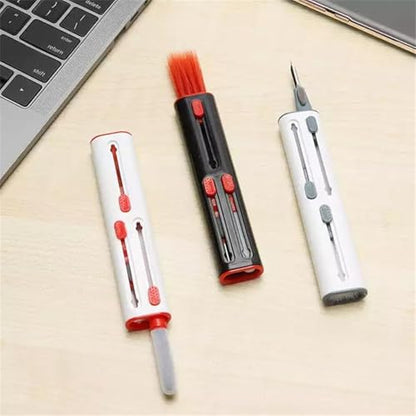 Multi-Function Cleaner Brush for Airpods Pro - Cleaner Pen Kits Soft Brush for Bluetooth Earphones Case Cleaning Tools for Keyboard Earbuds, Laptop, Phone iPhone 17 16 15 Pro Max LEGO Camera Lens
