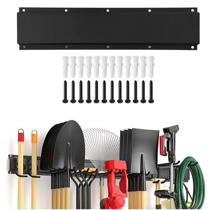 Toughened Carbon Steel Wall Mounted Organizer with Hook Setup for Maximum Efficiency in Storage(E) - size: E