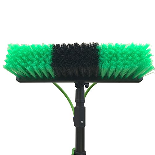 EquipMaxx Superlite Aluminum Water Fed Pole Kit Lightweight 24 Feet - Outdoor Window Cleaner Window Glass Solar Panel Cleaning System, Washing Equipment Tool Solution: Hose Spray Washer