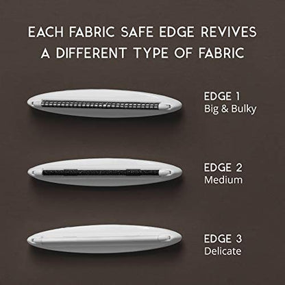GLEENER Battery-Free Fabric Shaver & Lint Brush | Ultimate Fuzz Remover Sweater Comb | Lint Remover and Depiller for Clothing & Furniture (Taupe) - color: Taupe
