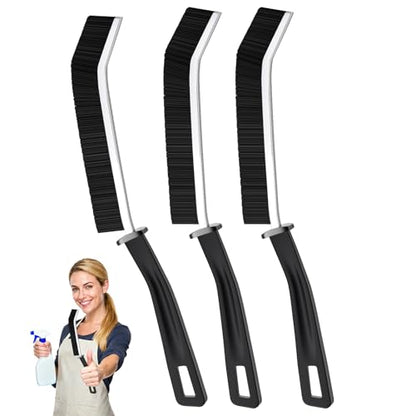 Crevice Cleaning Brush Set, 3 Pack Narrow Gap Brush for Home Use