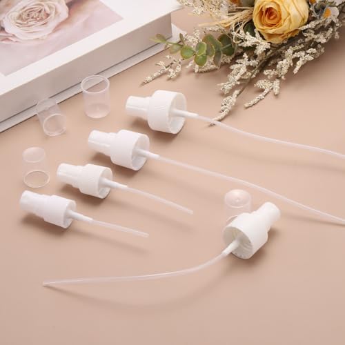 uxcell Spray Top 12Pcs 20/410 Plastic Fine Mist Reusable Replacement White | Spray Bottle Pump Plastic Top Reusable Replacement for Cosmetic Perfume and Body Sprays Bottle - color: White, size: 20/410