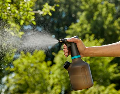 GARDENA 360 Misting Spray, Brass Nozzle, Switchable Spray Type - Ideal for Gardening