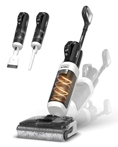 Tineco Floor One Switch S6 Stretch Breeze Wet Dry Vacuum Cleaners, Floor Cleaner Mop 2-in-1 Cordless Vacuum for Multi-Surface, 20kPa Suction, Anti-Tangle Design, Flashdry Self-Cleaning, 180° Lay-Flat - style: Floor One Switch S6 Stretch Breeze