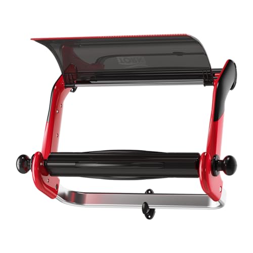 Tork Wall Mounted Giant Roll Wiper Dispenser Red W1, High Capacity, Performance Range, 6521281