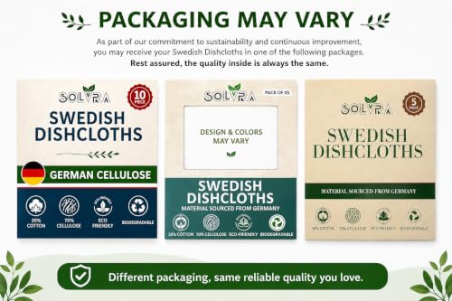 10 PCS Leaf Print Swedish Dishcloths for Kitchen 100% Biodegradable, Reusable Cellulose Sponge Cloths Ultra Absorbent, Eco Friendly Cleaning Towels Dishcloths for Washing Dishes & General Cleaning - color: 10 Pcs-leaf Print