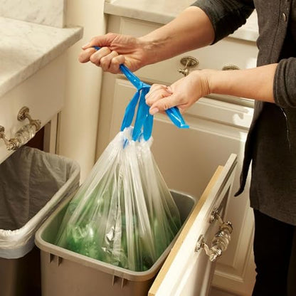 Hefty Recycling Trash Bags, Clear, 30 Gallon, 36 Count