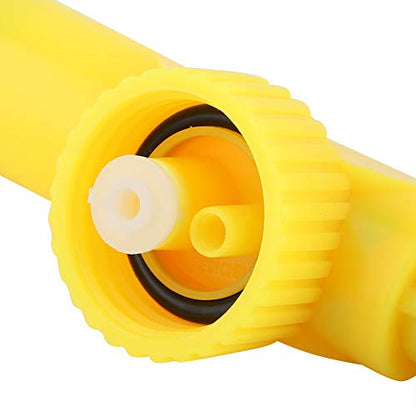 Aramox Manual Sprayer, Adjustable Nozzle Plastic High Pressure Garden Watering Tool for Plants and Flowers, Fits Standard 1.25L 2.5L Bottles, Lightweight Compact Design