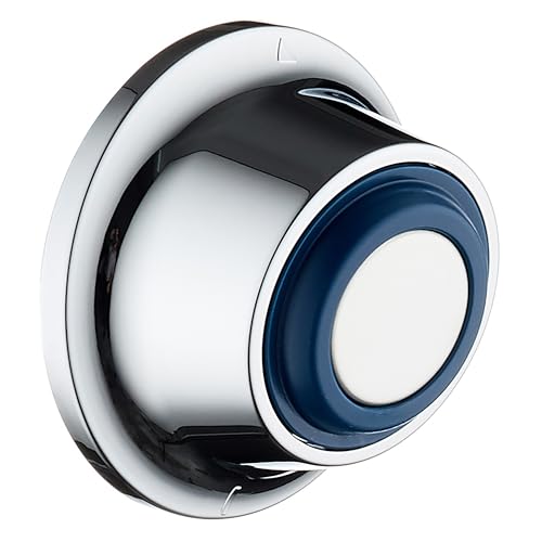 Magnetic Docking Go-Anywhere Wall Bracket for Magneton Hand Shower & Combo Systems - Instant & Secure Tool Free Mount on Any Bath Tile, Tub, Glass Door Surface - Top American Brand - Chrome Finish - color: Chrome