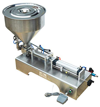 INTBUYING Automatic Paste Liquid Filling Machine for Shampoo Oil Water Perfume 10-100ml One Nozzle