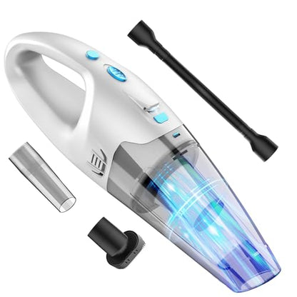 FUOAYOC Handheld Vacuum Cordless,Car Cordless Rechargeable