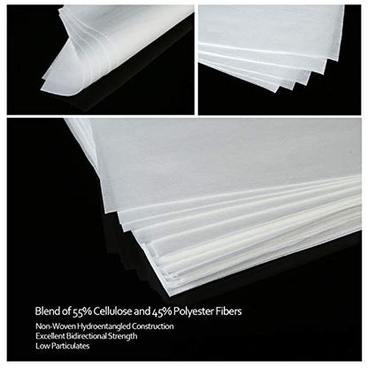 AAwipes Cleanroom Wipers 4x 4 (1200 Pcs, Cellulose/Polyester Blend, Grade A, 68GSM) Lint Free Wipes 4" x 4" for Lab, Electronics, Pharmaceutical, Printing and Semiconductor Industries