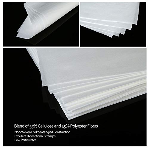 AAwipes Cleanroom Wipes Lint Free Wipes 4" x 4" Cellulose/Polyester Blend (4" x 4"-600 Pcs) Nonwoven Wipers (NW06804)