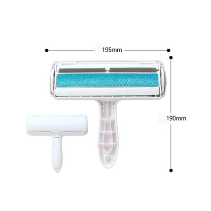 Reusable Pet Hair Remover & Lint Roller - Effortless Cat and Dog Fur Removal for Furniture, Couch, Carpet, Clothing, and Bedding - Portable Multi-Surface Cleaning Tool