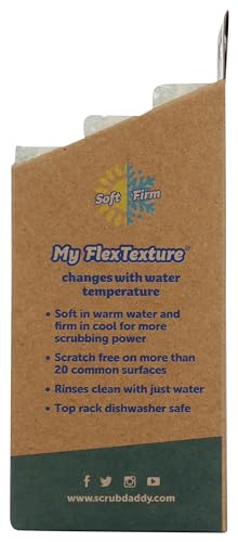 Scrub Daddy Dye Free Sponge Daddy 3 Count, 3 CT
