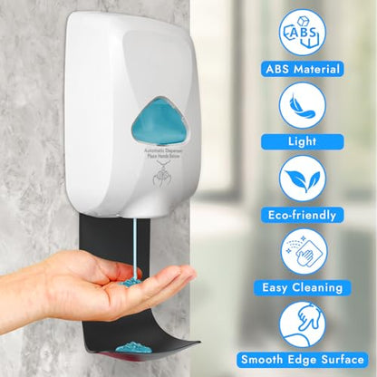 Dispenser Drip Tray Wall Mount Soap Dispenser Bracket, Laundry Detergent Drip Catcher Prevent Dripping and Spraying, Easy to Clean(Black) - color: Black