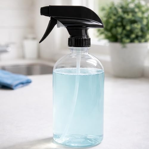 28-400 Black Trigger Sprayer – Spray/Stream/Off Nozzle, 9.25” Dip Tube, 1.3cc Output – Heavy-Duty PP Plastic Replacement Sprayer (2 -Pack) (Bottles Not Included)