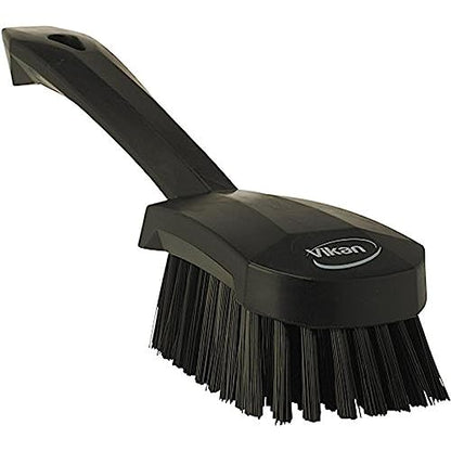 Vikan 41929 Brush,Washing,Stiff,10",PP/PBT,Black - color: Black