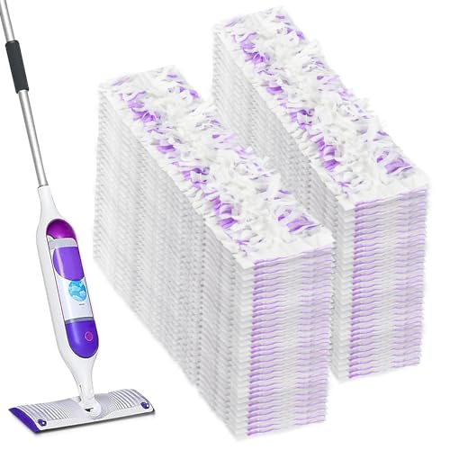 60 Pack Disposable Pads Refills Compatible with Swiffer Power Mop, for Swiffer Power Mop Refill, for All Floor Cleaning, Unscented & Thickened Pads - size: 60 PowerMop Pads