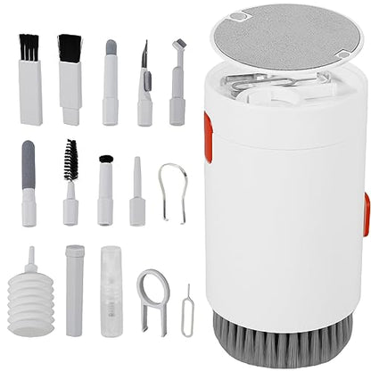 20 in 1 Multi-Functional Portable Electronic Cleaning Kit, Computer Keyboard Cleaner Brush Kit, Laptop Phone Screen Keyboard Cleaner Kit for Computer, Camera Lens, Keyboard, Headphones