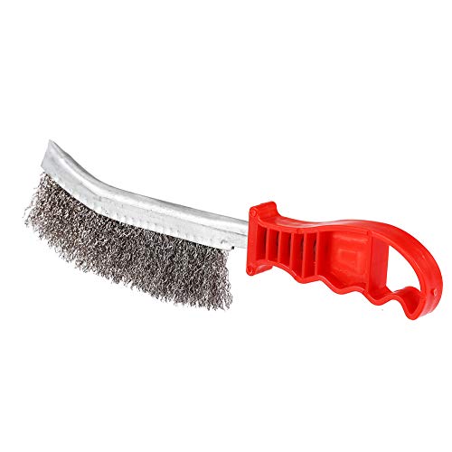 Crevice Cleaning Brush, 250mm/9.84 inches House Cleaning Supplies Gap Cleaning Tools Home Essentials Hard Bristle Crevice Cleaner Brush for Household Use