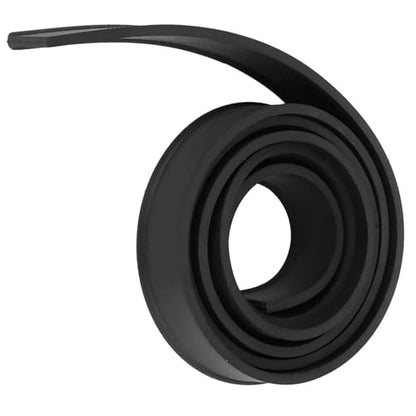 Squeegee Replacement Stainless Steel Rubber Strip 105cm 41.3 Inches for Window Glass Wiper Cleaner, Streak Free Finish for Bathroom Kitchen Car Mirror Glass Surface