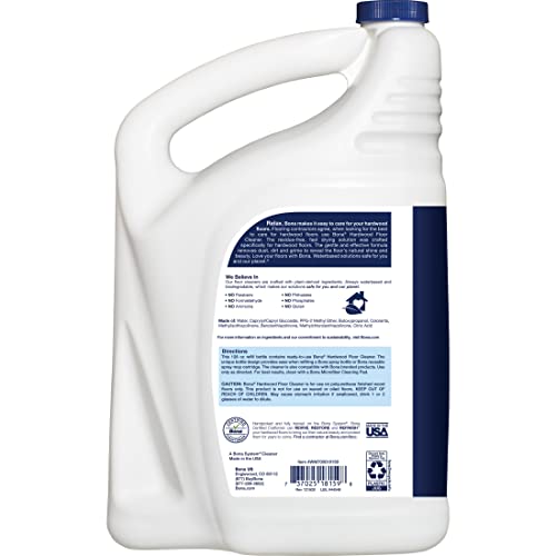 Bona Hardwood Floor Cleaner Refill, 4 pack - size: 128 Fl Oz (Pack of 4)