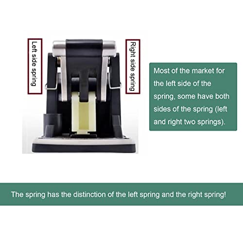 2 Pack Spin Mop Bucket Spring Replacement Right Left Side Rebound V-Shaped Torsion Springs Foot Stepping Rotating Mop Buckets Spring Repair Parts - style: Foot Stepping Mop Bucket Spring