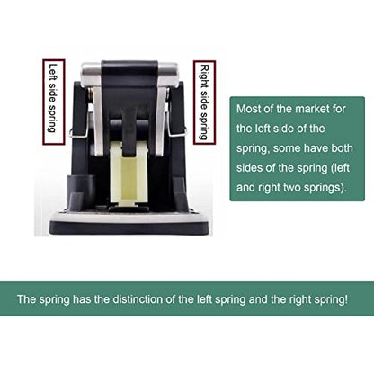 2 Pack Spin Mop Bucket Spring Replacement Right Left Side Rebound V-Shaped Torsion Springs Foot Stepping Rotating Mop Buckets Spring Repair Parts - style: Foot Stepping Mop Bucket Spring