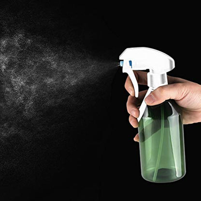 Plastic Spray Bottle,10oz/300ml Refillable Empty Spray Bottles for Cleaning,Small Spray Bottle with Adjustable Nozzle,Spray Bottles for Essential Oils,Hair,Plants,Cooking,Cleaning Solutions - color: Brown