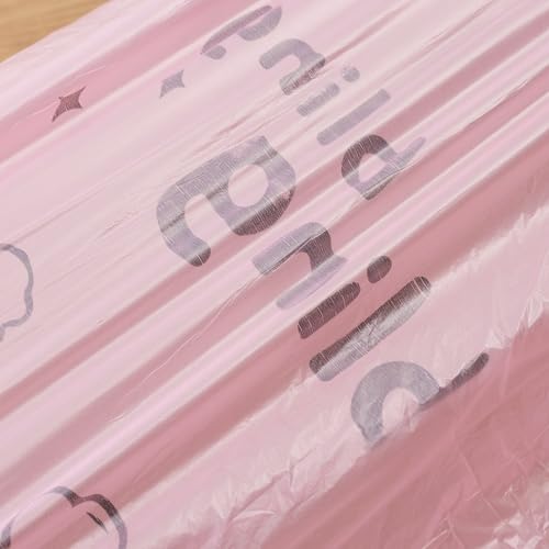 2 Rolls Thickened Drawstring High Stretch Garbage Bags Large Capacity Heavy Load PE Waste Bags, Eco-Friendly, Tear Resistant, 45 * 41cm (50PCS/ Roll)