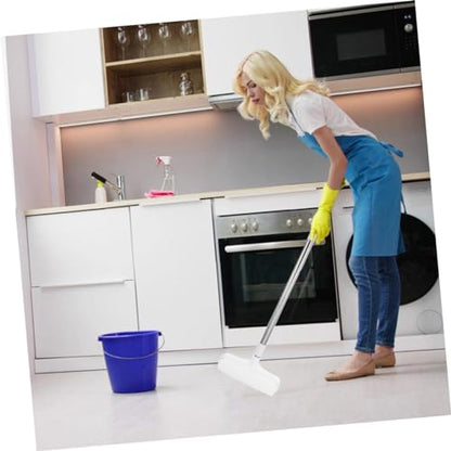 Homoyoyo Carpet Hair Remover Lint Roller Extendable Long Handle for Floor Pet Hair Removal Device