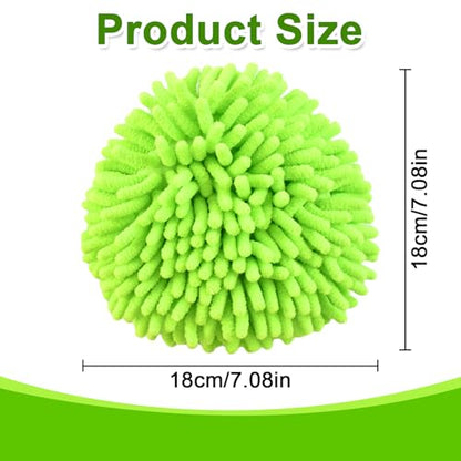 Mop Replace Head for O Cedar, Spin Mop Heads Replacements for Ocedar RinseClean 2 Tank Spin Mop, Chenille Duster for Ocedar Mop Include 3 Pack Microfiber Chenille Mop Pad for Ocedar Spin Mop - size: for Ocedar 2 Tank