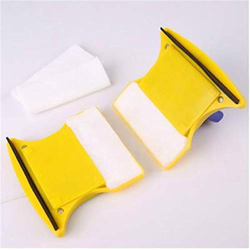 AnHua 1 Set Double Sided Magnetic Window Cleaner Sponge Glass Wiper Cleaning Washing Brush Tool Household Cleaning Tools