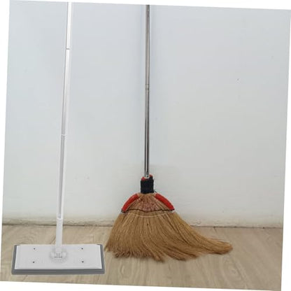 ABOOFAN Adjustable Commercial Flat Mop Industrial Mop Aluminum Pole Commercial Dust for Indoor Cleaning