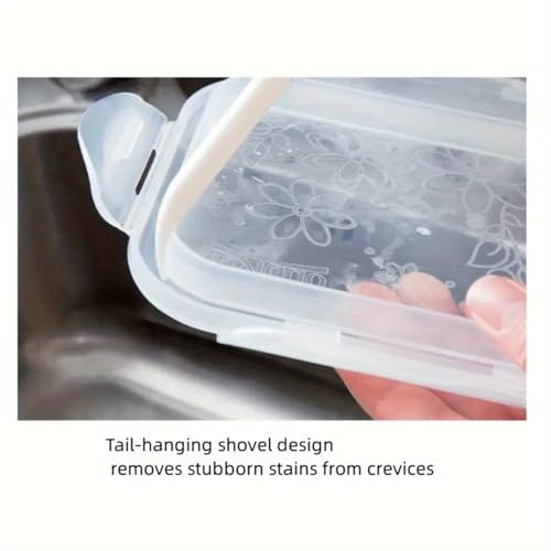 2PCS Multi-Purpose Kitchen Gap Cleaning Brushes, Creative Crevice Brush for Bottle Caps & Cup Lids, Small Spiral Detail Scrubber for Tight Spaces, Grooves and Threads, Manual Deep Cleaner