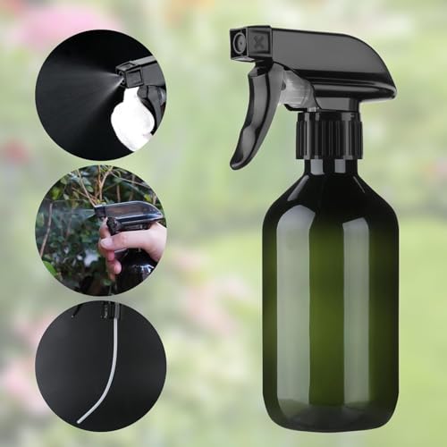 Arkeiliy 2-Pack Leakproof Spray Bottles (300ml/10oz) - Adjustable Nozzle for Fine Mist & Jet Stream | Premium Refillable Plastic Bottles for Hair Styling, Plant Misting, Cleaning Solutions (C+G) - color: C+G