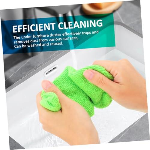 Cabilock Extendable Gap Duster Retractable Pole Washable Brush for Furniture Cleaning Long Reach under Appliance Home Cleaning Tool - size: 43.00X7.50X0.20CM