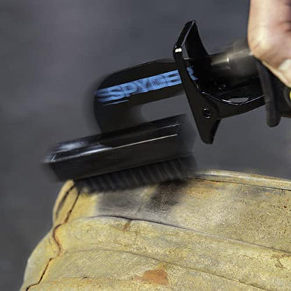 Spyder 400002 Wire Brush Reciprocating Saw Attachment - style: Carbon Steel Blister Pack