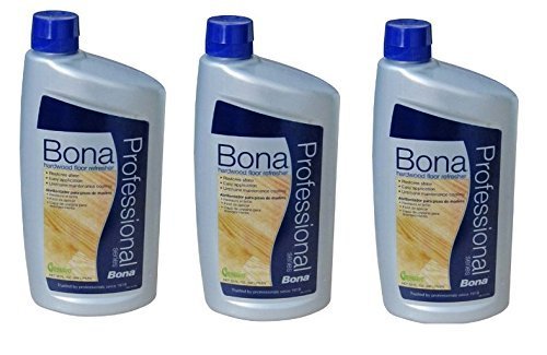 3 PACK Bona Pro Series Wt760051163 Hardwood Floor Refresher 32 oz - size: 32 Ounce (Pack of 3)
